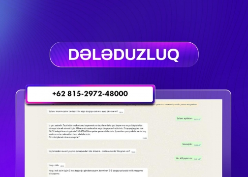 Elektron Təhlükəsizlik Xidməti “Telegram” qrupları barədə vətəndaşlara xəbərdarlıq edib