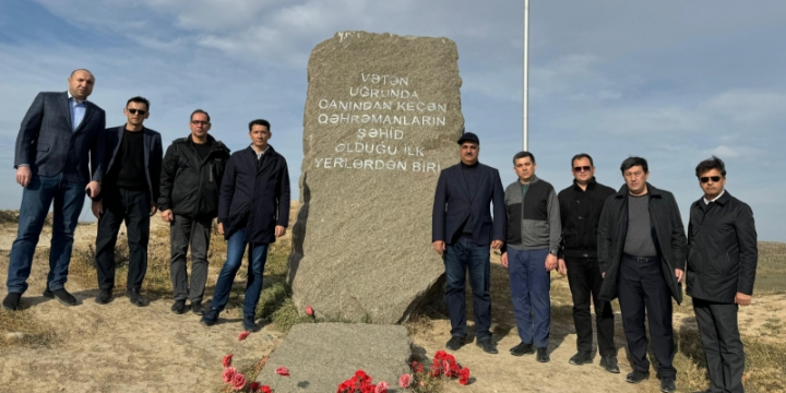 Özbəkistan parlamentinin nümayəndə heyəti Füzuli şəhərinə səfər edib