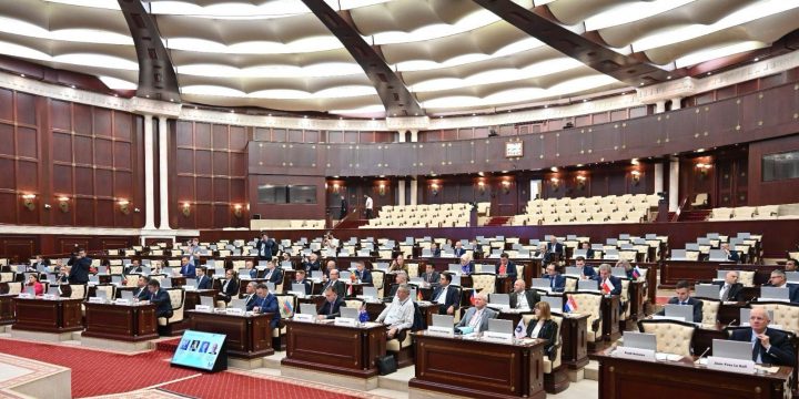 Milli Məclis Prezident İlham Əliyev və Birinci vitse-prezident Mehriban Əliyevaya təbrik məktubu ünvanlayıb