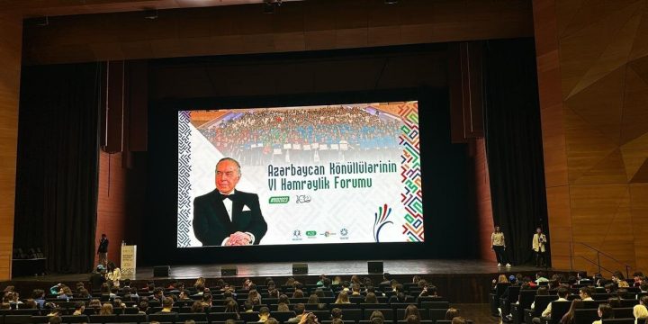 “Azərbaycan Könüllülük Həftəsi 2023”ün həmrəylik forumu keçirilib