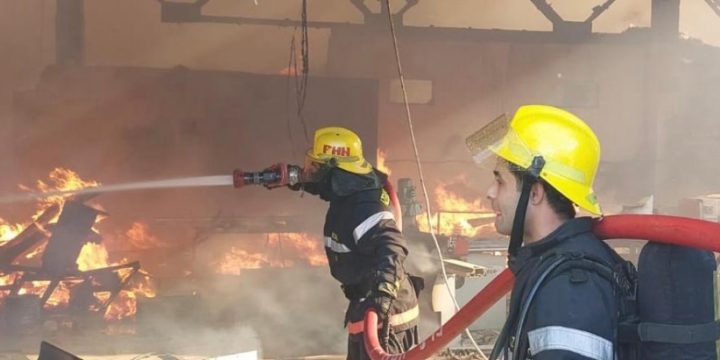 Binəqədi rayonundakı sexdə baş vermiş yanğın məhdudlaşdırılıb