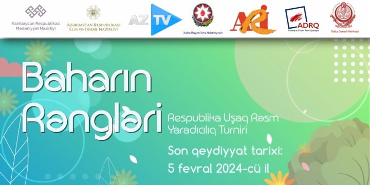 Respublika uşaq rəsm yaradıcılıq turnirinə qeydiyyat başlayıb
