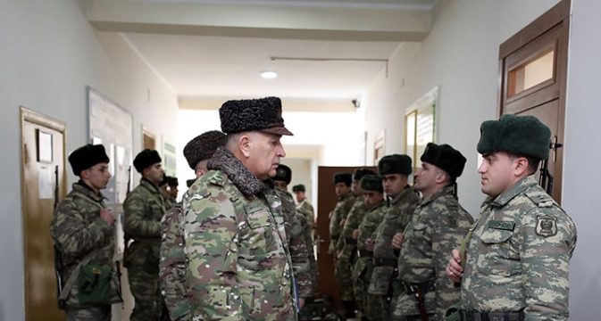 Preparation process for the new training period in military units inspected