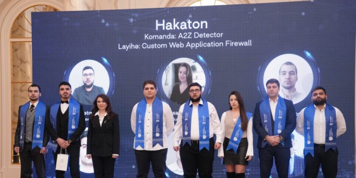 “Hakaton” qalibləri mükafatlandırılıb