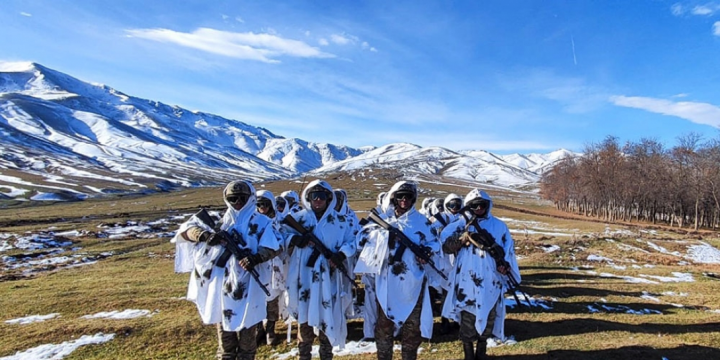 Commando units conduct tactical-special exercises, Defense Ministry
