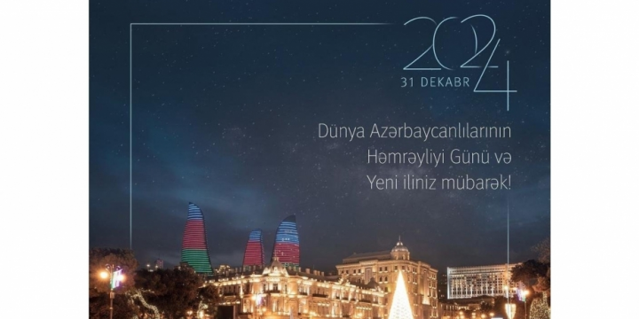 First Vice-President Mehriban Aliyeva made post on occasion of World Azerbaijanis Solidarity Day and New Year