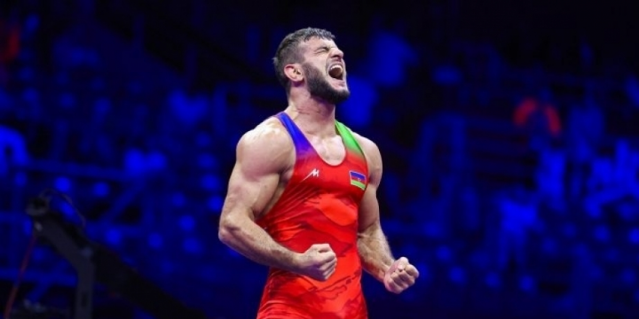 Qızıl medal qazanan güləşçi: Reytinq turniri mənim üçün dünya çempionatından fərqlənmirdi