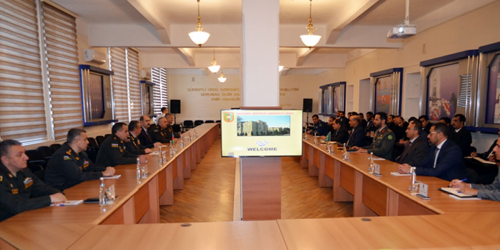 Azerbaijan’s National Defense University hosts meeting with Saudi delegation