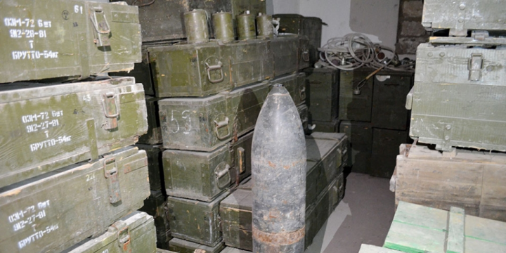Defense Ministry: Another ammunition storage found in Karabakh region