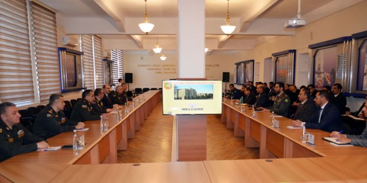 Milli Müdafiə Universitetində Səudiyyə Ərəbistanı Krallığının nümayəndə heyəti ilə görüş olub