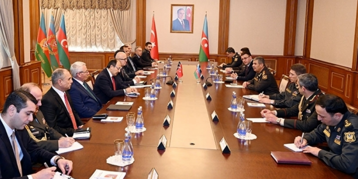 Azerbaijan, Türkiye mull military cooperation