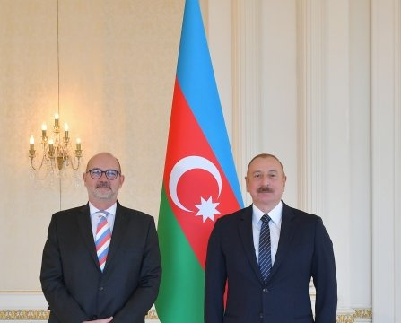 President Ilham Aliyev received credentials of incoming ambassador of Luxembourg to Azerbaijan