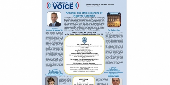 Azerbaijani diaspora in London prevents another provocation by Baroness Cox and Armenian diaspora