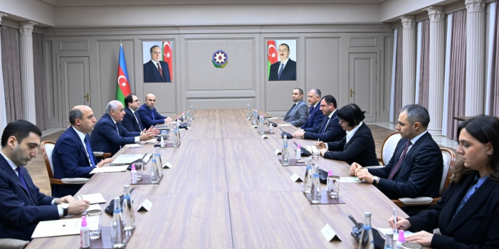Azerbaijani PM holds meeting with Georgian Minister of Education, Science and Youth