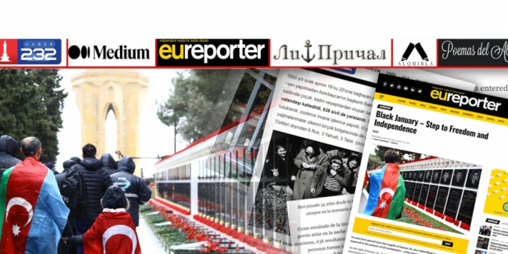 “Azərbaycan xalqının hüzn və şərəf günü – 20 Yanvar” xarici KİV-də