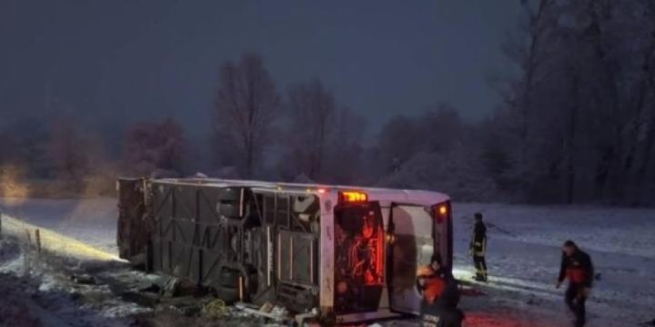 Tragic bus accident kills 6, wounds 33 in northern Türkiye