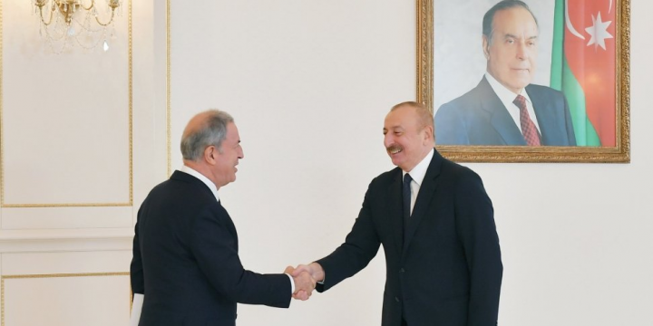 President Ilham Aliyev received delegation led by Chairman of National Defense Committee of Turkish Grand National Assembly