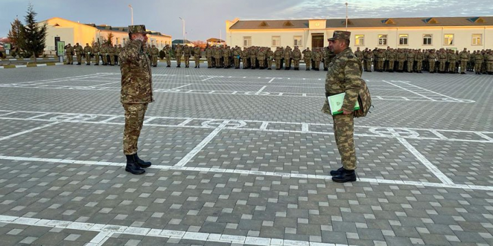 New training period begins in Azerbaijan Army, Defense Ministry