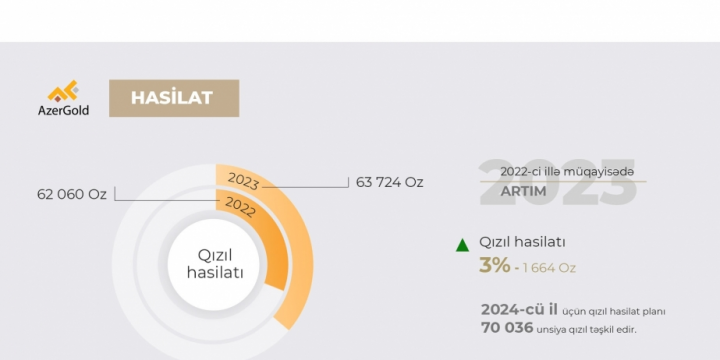 “AzerGold” boosts production in 2023