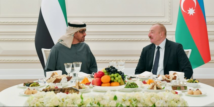 Official reception was hosted in honor of President of United Arab Amirates 