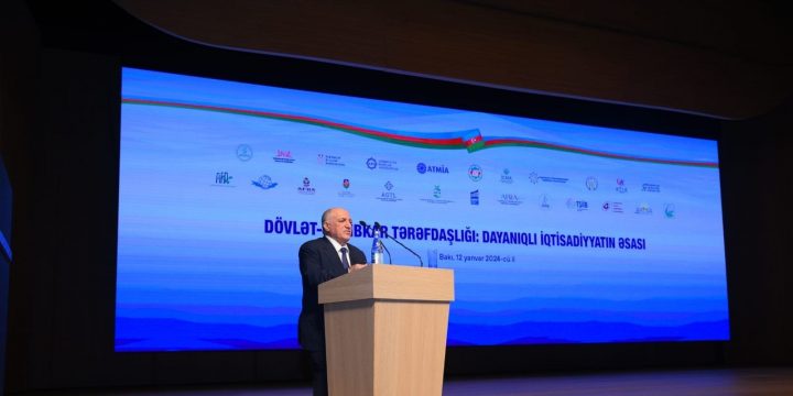 “Dövlət-sahibkar tərəfdaşlığı: dayanıqlı iqtisadiyyatın əsası” mövzusunda konfrans keçirilib 