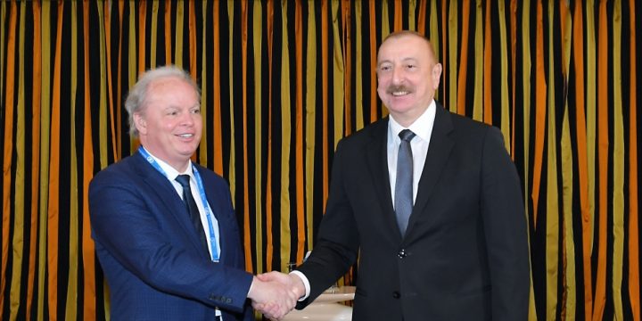 Münxendə Prezident İlham Əliyev ilə Dünya Bankının baş idarəedici direktorunun görüşü olub