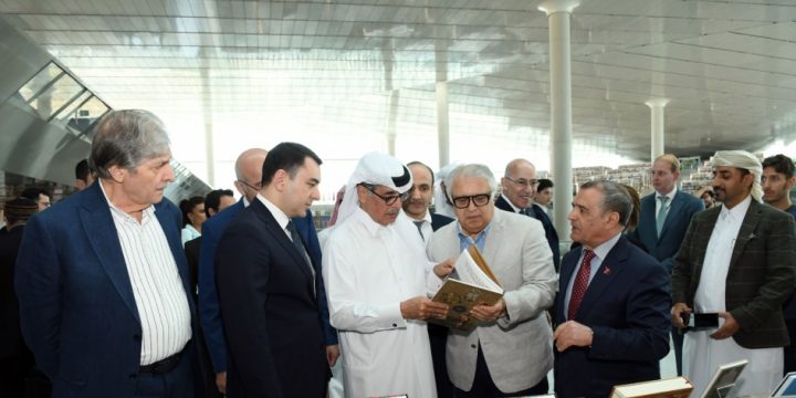 Book exhibition “Ancient roots of Azerbaijan culture” launched at Qatar National Library