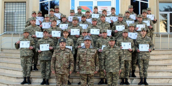 Azerbaijan Army holds graduation ceremonies of Warrant officers training course
