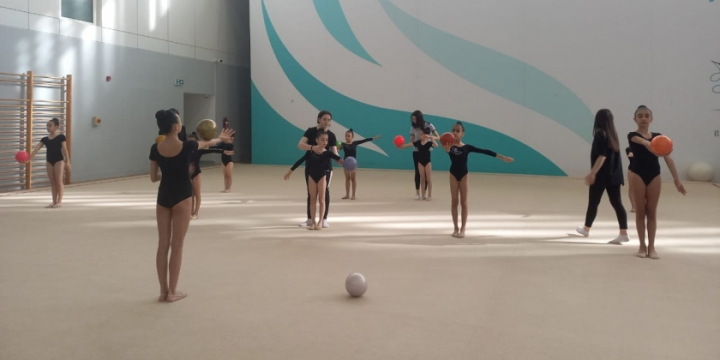 Bölgə gimnastları Bakıda növbəti təlim-məşq toplanışına başlayıblar