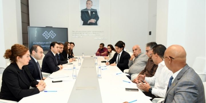 Mədəniyyət Nazirliyində Mərakeşin media təmsilçiləri ilə görüş keçirilib