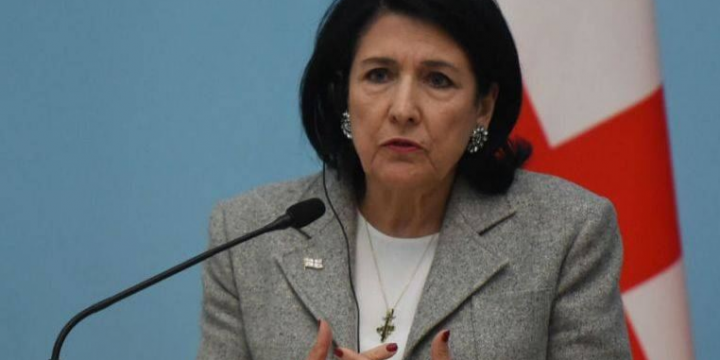Salome Zurabişvili Prezident İlham Əliyevə təbrik məktubu ünvanlayıb