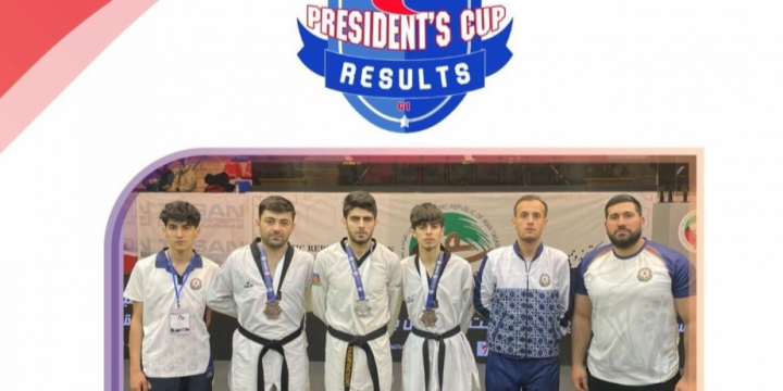 Azerbaijani Para taekwondo fighters claim three medals in Iran