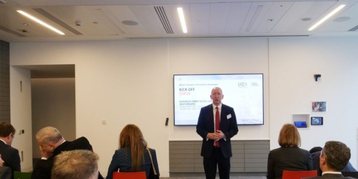 Londonda COP29-a hazırlıq haqqında məlumat verilib