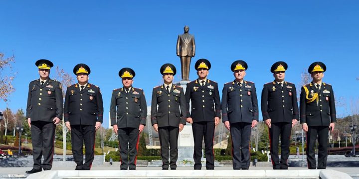 A group of high-ranking servicemen of the Azerbaijan Army continues visiting Türkiye