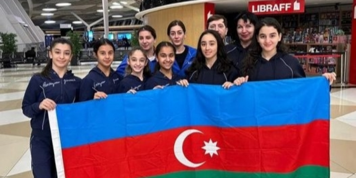 Azərbaycanın bədii gimnastları beynəlxalq turnirə yollanıblar