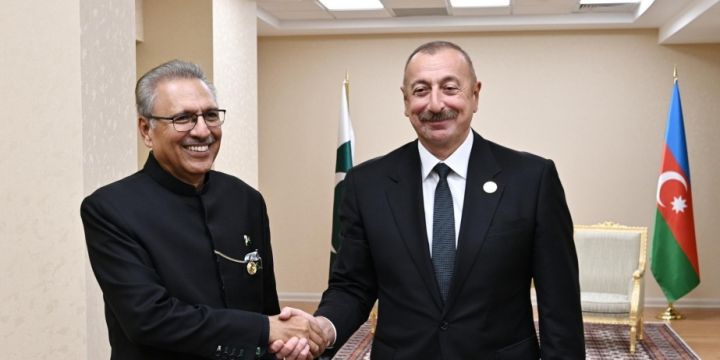 President of Pakistan congratulates Azerbaijani Leader