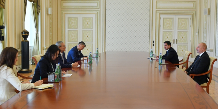 President Ilham Aliyev received Secretary-General of Shanghai Cooperation Organization