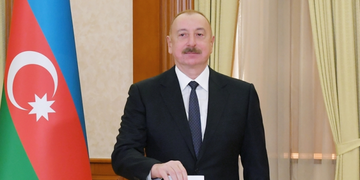 President Ilham Aliyev wins election with 92.12 percent of votes