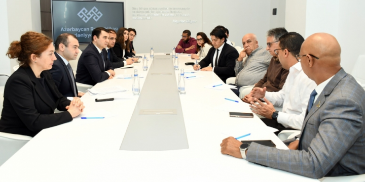Azerbaijan’s Minister of Culture meets with Moroccan media representatives