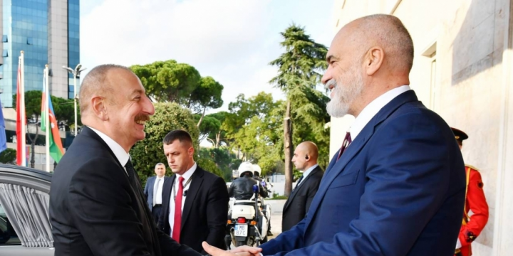 Albanian Prime Minister congratulates President Ilham Aliyev on his landslide victory in election