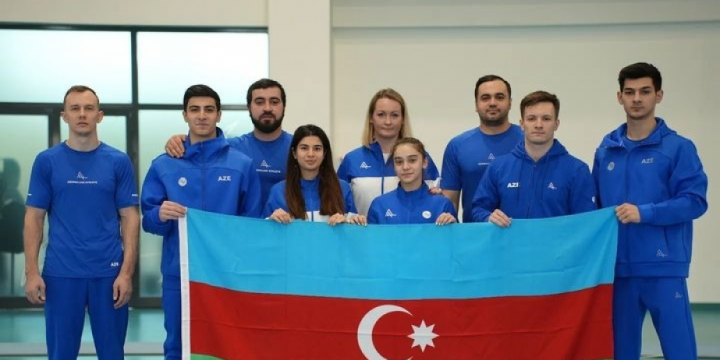 Azərbaycan gimnastları Misir və Almaniyadakı beynəlxalq turnirlərdə yarışacaqlar