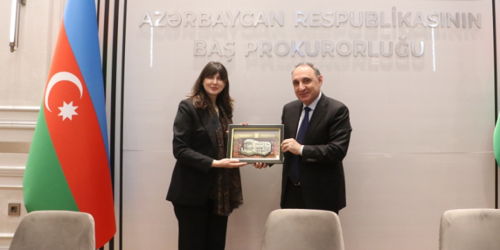 Azerbaijani Prosecutor General meets with UN Resident Coordinator