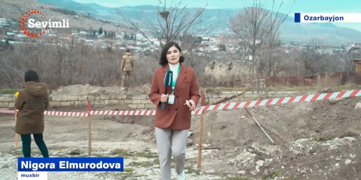 Özbəkistan telekanalında Azərbaycan torpaqlarının işğalının ağır nəticələrinə dair verilişlər nümayiş olunub