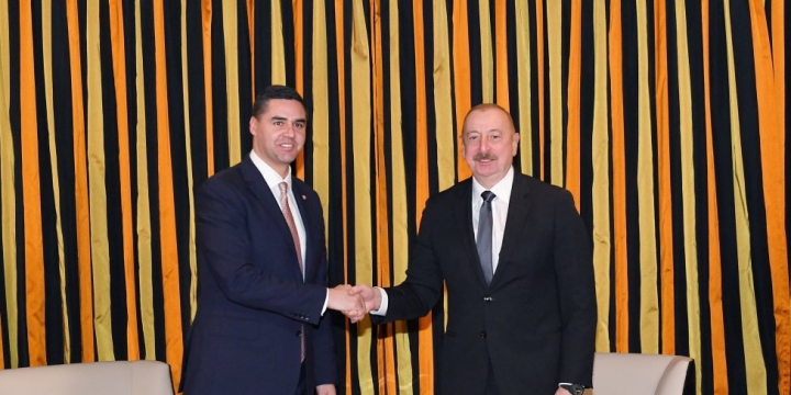 Münxendə Azərbaycan Prezidenti İlham Əliyev ilə ATƏT-in fəaliyyətdə olan sədri İan Borqun görüşü olub 