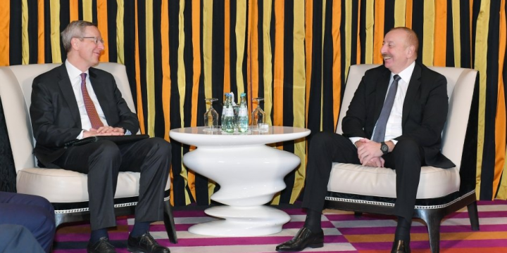 President of Azerbaijan Ilham Aliyev met with Managing Director of German Eastern Business Association in Munich