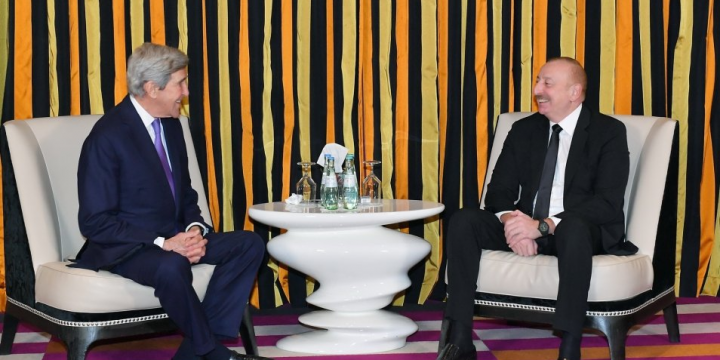 President of Azerbaijan Ilham Aliyev met with U.S. Special Presidential Envoy for Climate