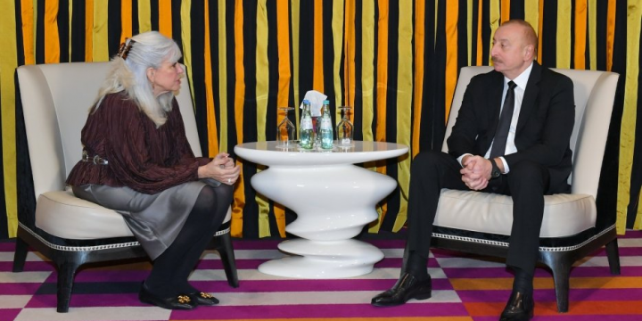 President Ilham Aliyev met with Senior Vice President of the Rockefeller Foundation in Munich