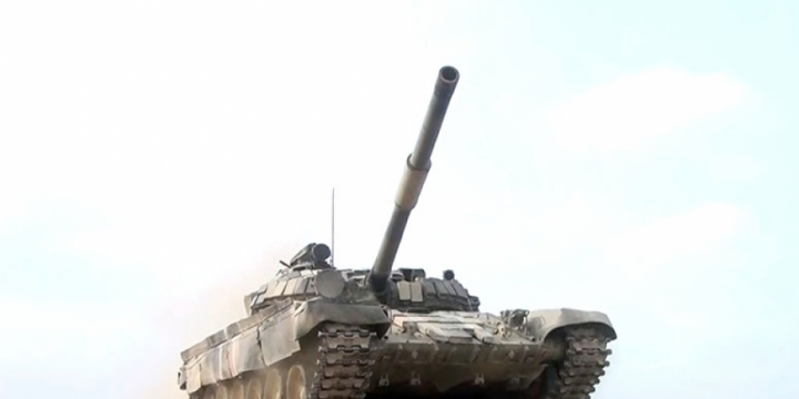 A training course for tank and combat vehicle crews underway in Azerbaijani Army