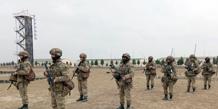 Practical classes held at Commando Initial Course, Defense Ministry