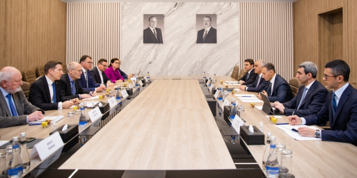 Azerbaijani minister meets with representatives from German companies